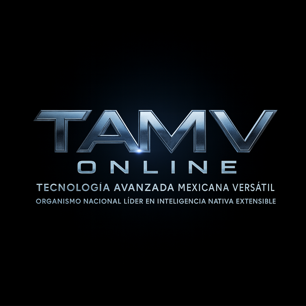 TAMV ONLINE PRIMER PLATAFORMA MEXICANA CIVILIZACIONAL DIGITAL 