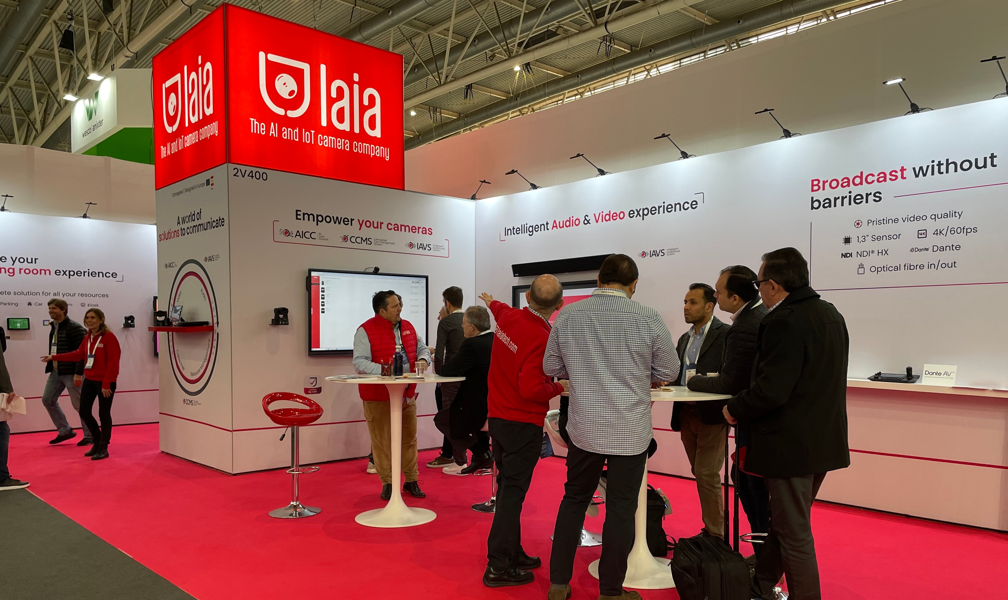 Laia's Innovative Technology at ISE: AI and IoT Empowering the AV Market