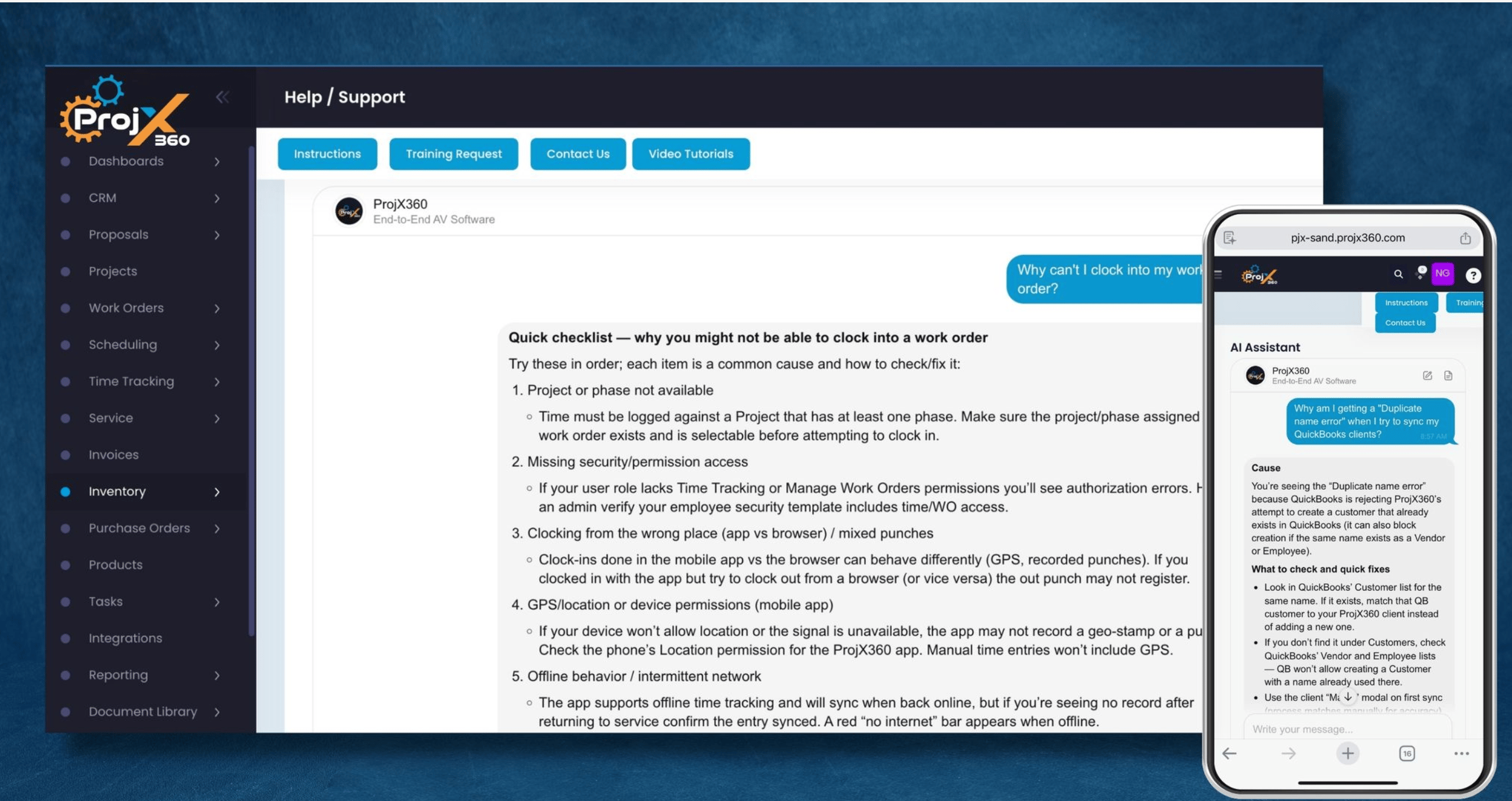 ProjX360 Launches AI Assistant for Smarter AV Project Management and Instant In‑Platform Support