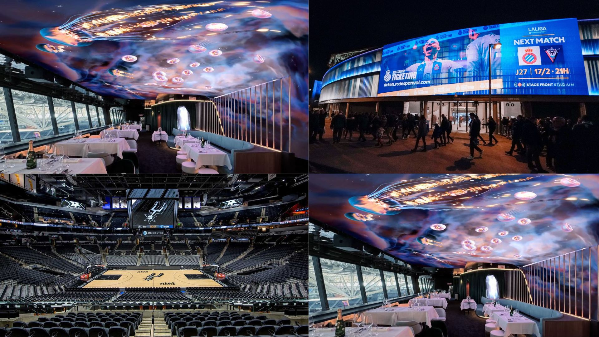 Revolucionando los estadios deportivos con Iluminación digital y espacios multifuncionales