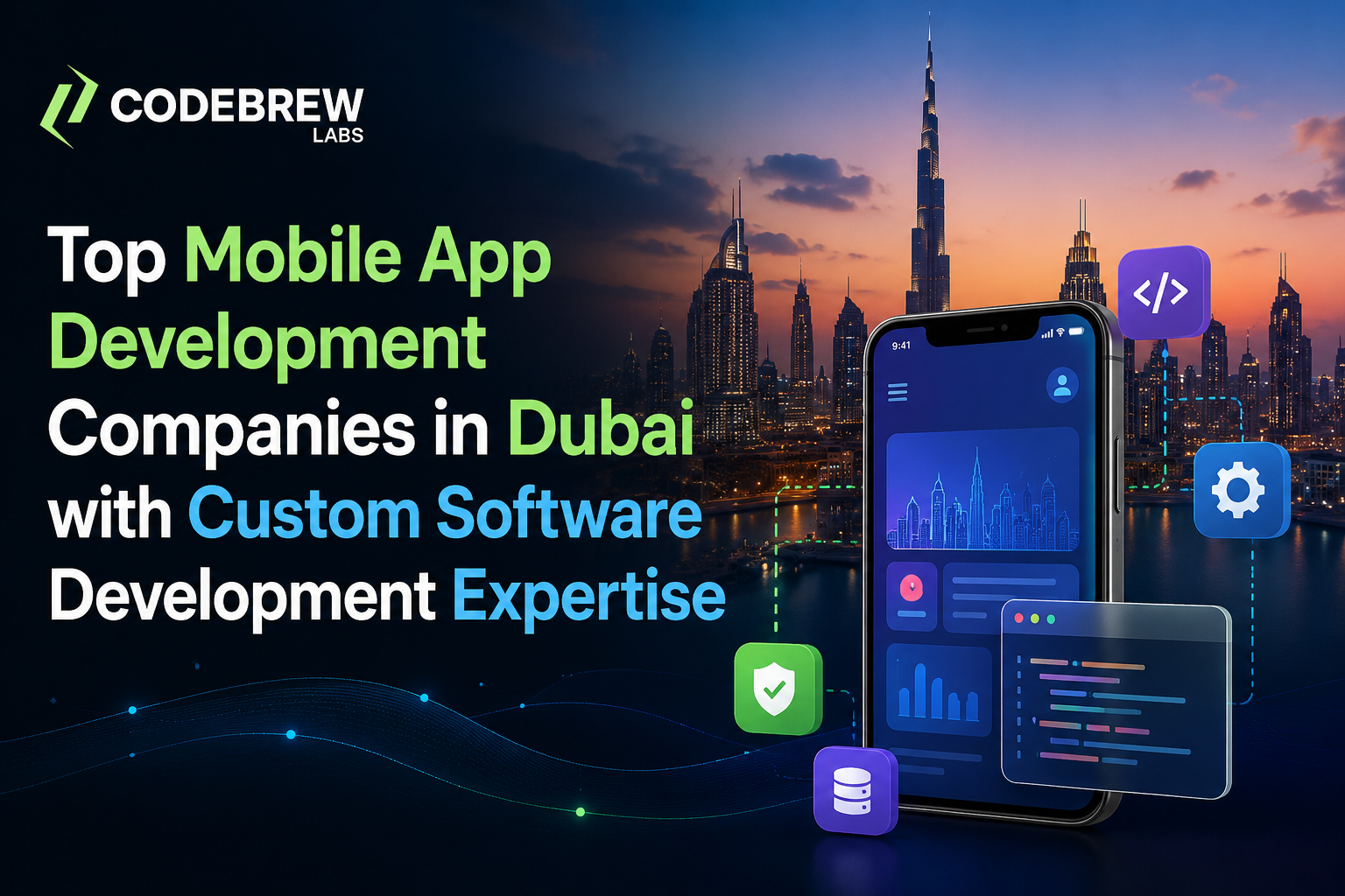 Top Mobile App Development Companies in Dubai with Custom Software Development Expertise
