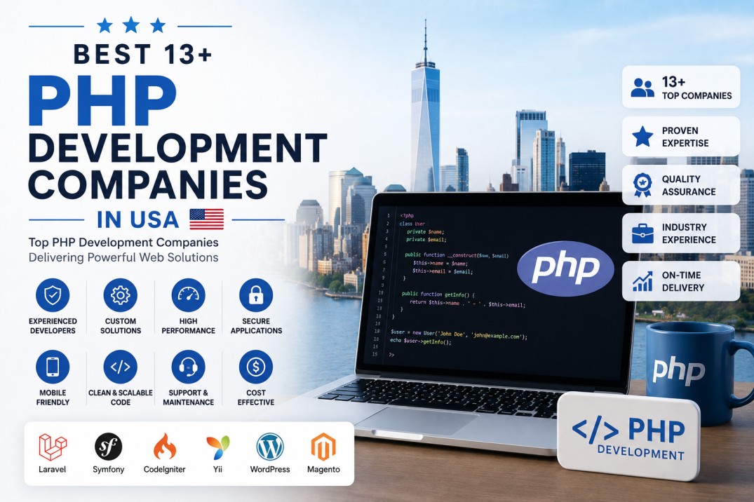 Best 13+ PHP Development Companies in USA