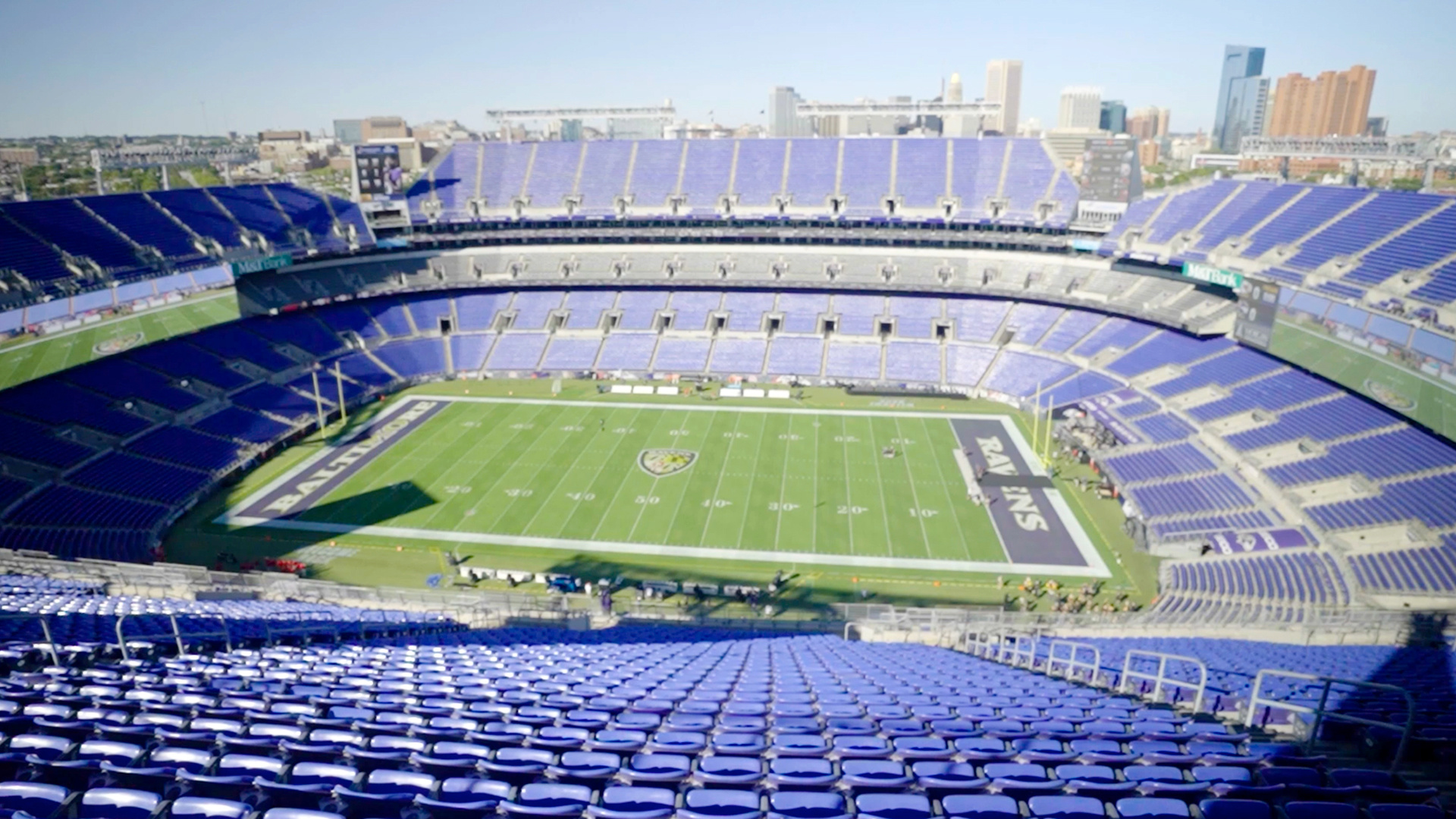 Fans Flock to M&T Bank Stadium for an Unforgettable Gameday Experience