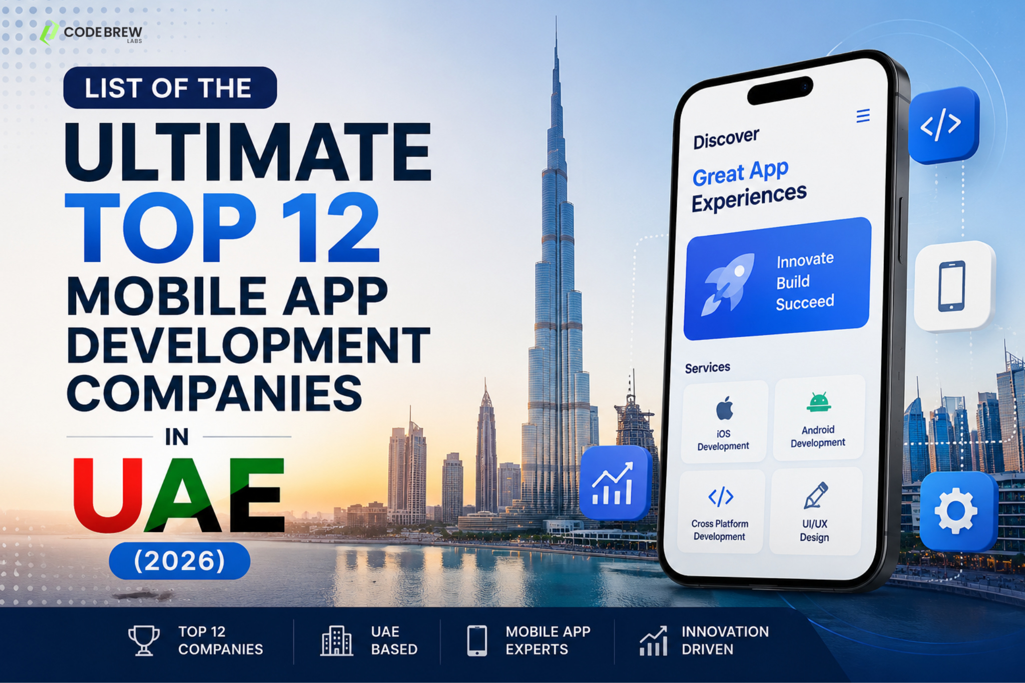 List of the Ultimate Top 12 Mobile App Development Companies in the UAE (2026)