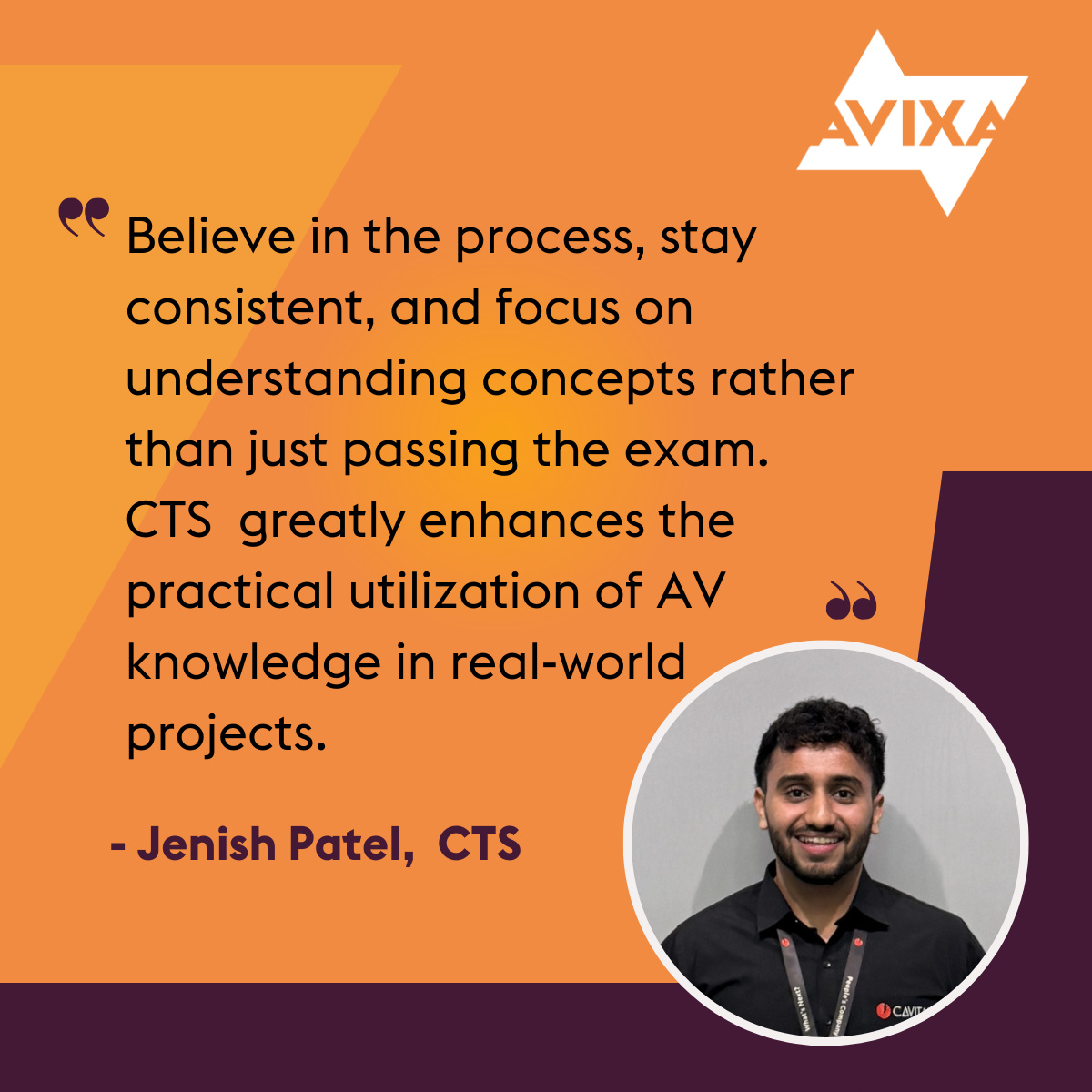 CTS Spotlight | Shaping an AV Future: My CTS Journey After InfoComm India 2025