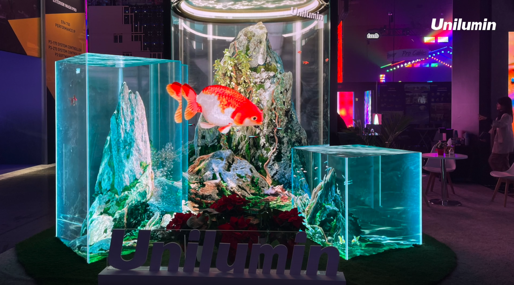 Unilumin Creative Art Installation at LDI 2023