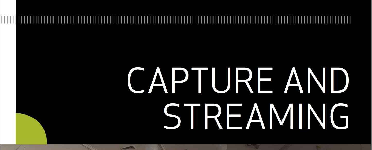 [eBook] Capture and Streaming: Video Formats and Codecs