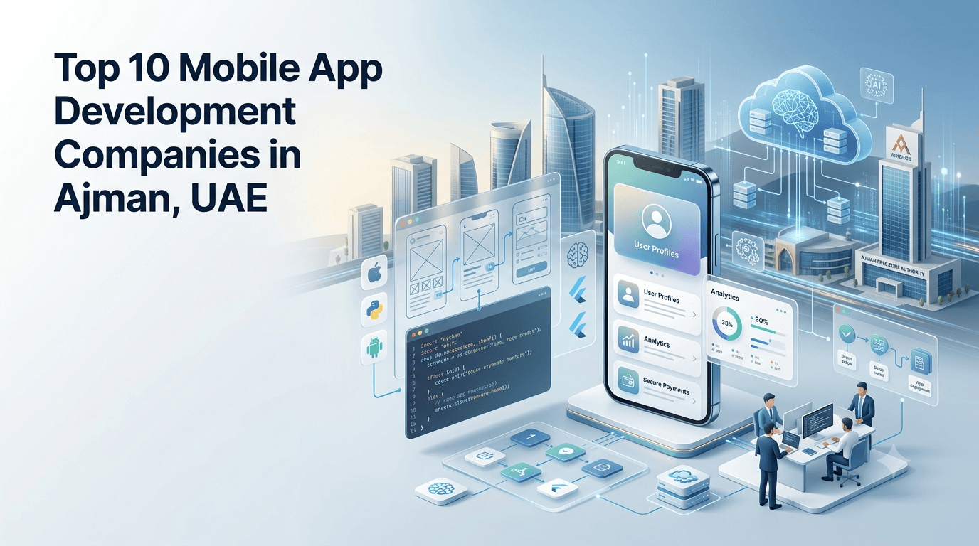 Top 10 Mobile App Development Companies in Ajman