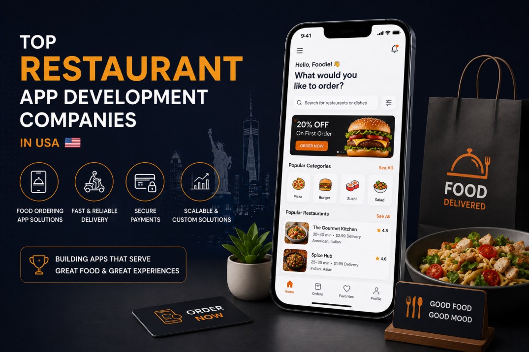 Top Restaurant App Development Companies In USA