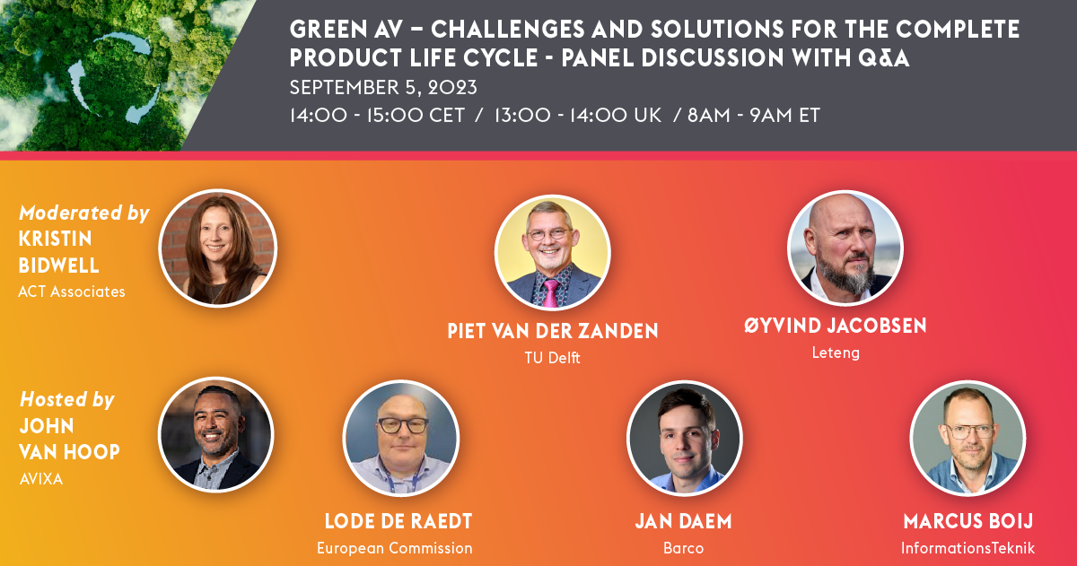 GREEN AV - CHALLENGES AND SOLUTIONS FOR THE COMPLETE PRODUCT LIFE CYCLE 