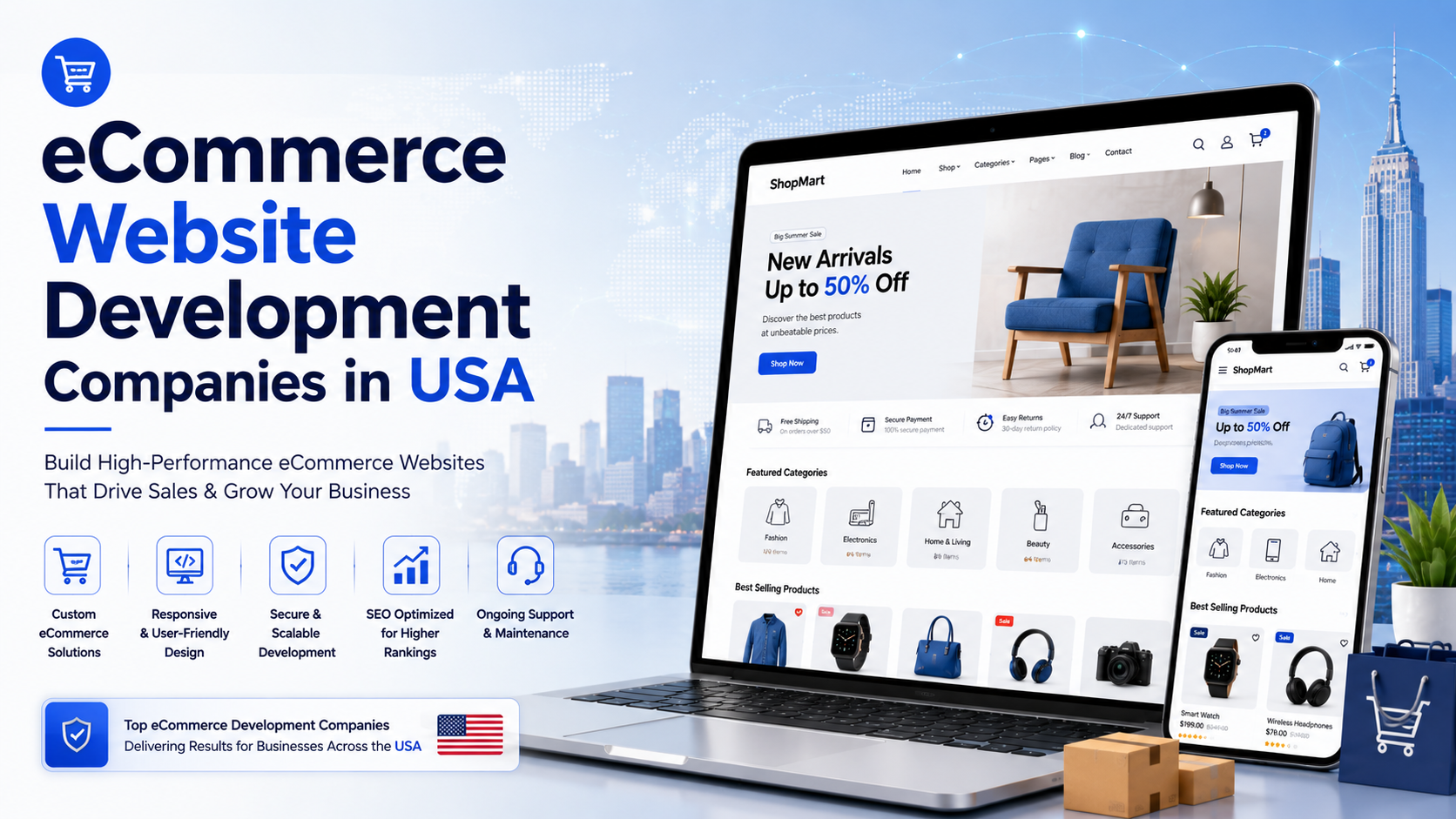 Top 12 eCommerce Website Development Companies in the USA (2026)