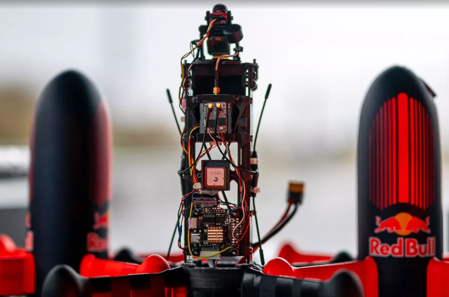 Red Bull Built the Fastest Car in Formula 1, Then Built the World's Fastest Camera Drone to Follow It