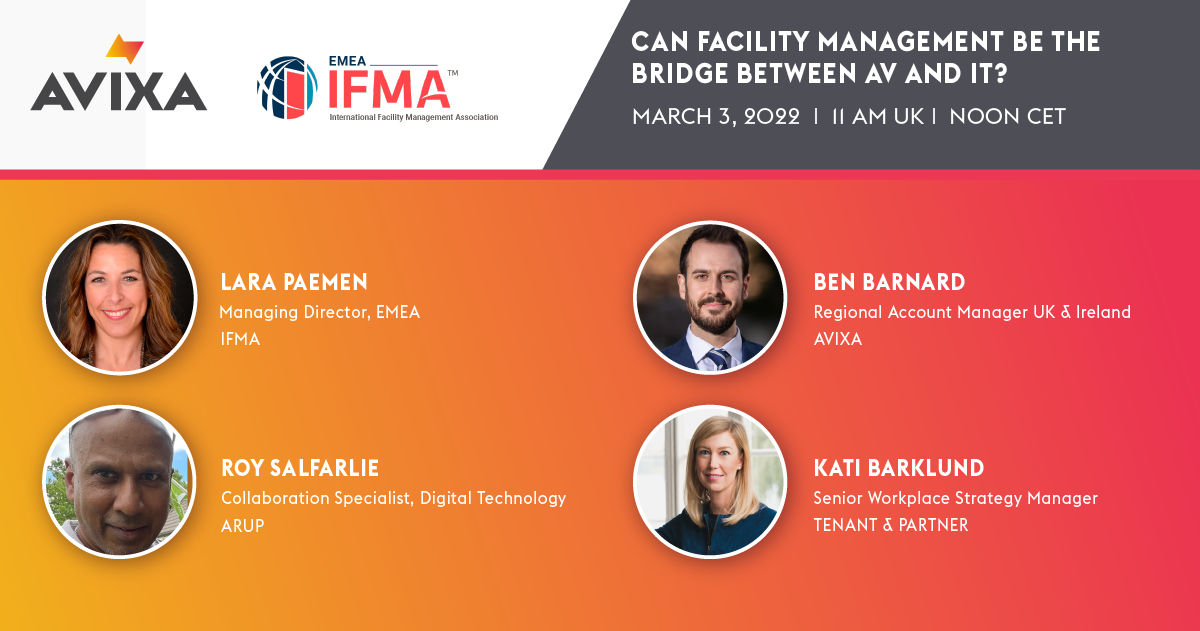 “Can Facility Management Be The Bridge Between AV and IT?”