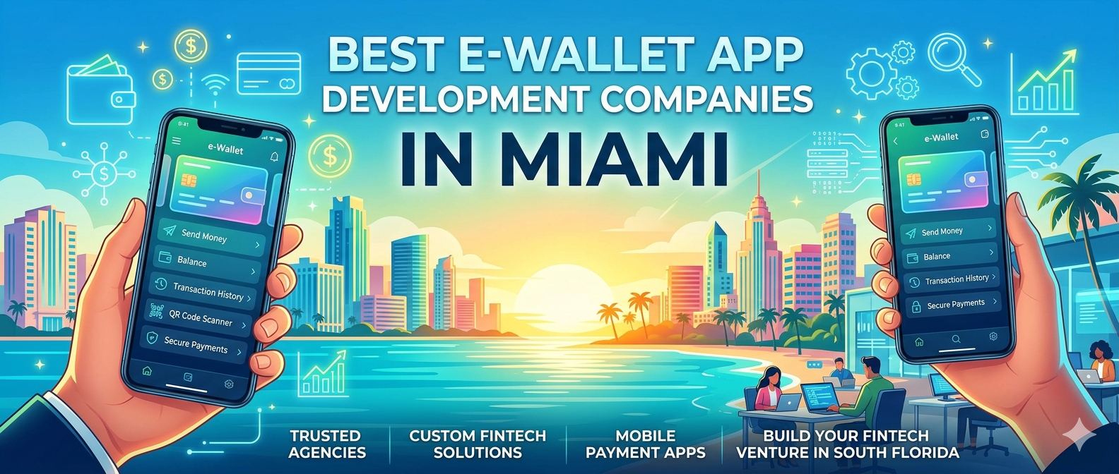 Best E-Wallet App Development Companies in Miami