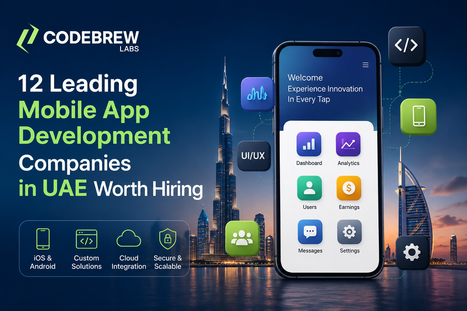 12 Leading Mobile App Development Companies in UAE Worth Hiring