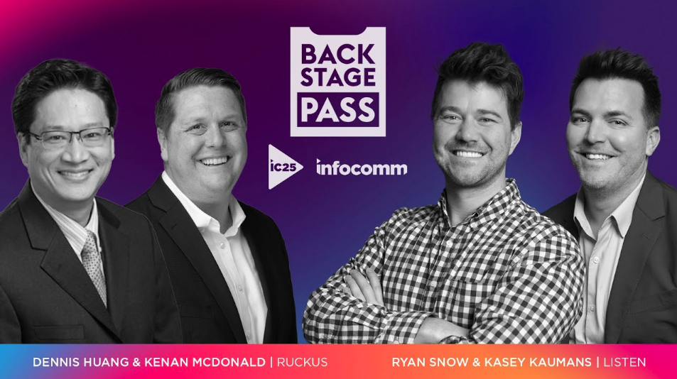 Enterprise Networks with RUCKUS & Assistive Listening with Listen Technologies | Backstage Pass: IC25