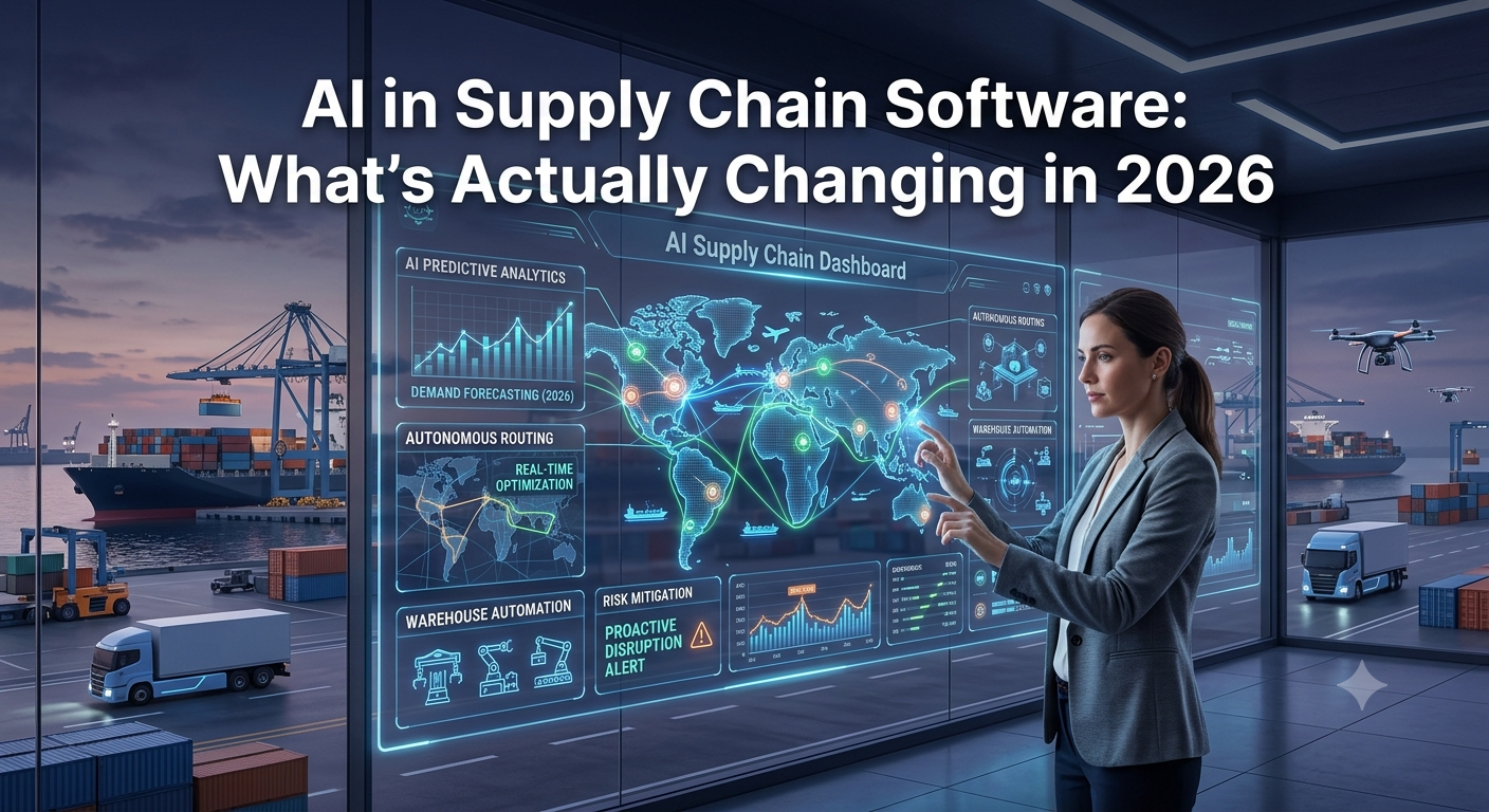 AI in Supply Chain Software: What's Actually Changing in 2026