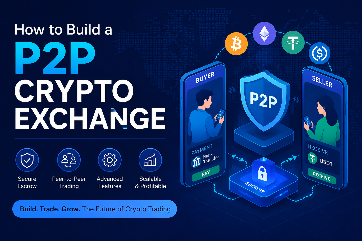 How to Build a P2P Crypto Exchange: Development Process, Tech Stack & Pricing Explained