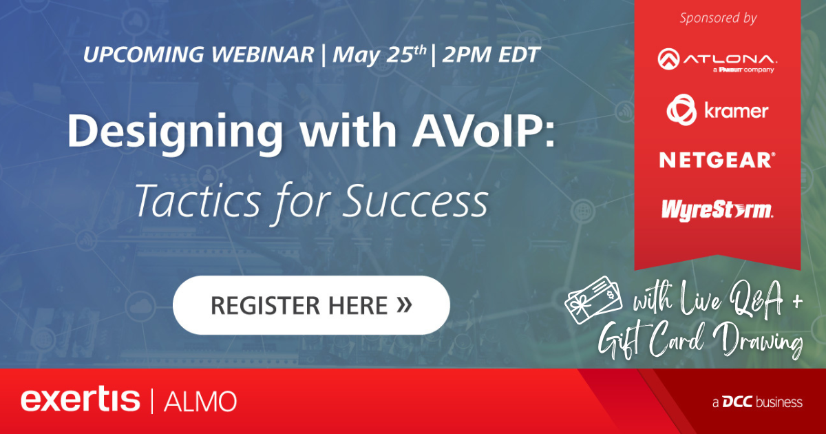 AVoIP WEBINAR! | AVIXA Xchange